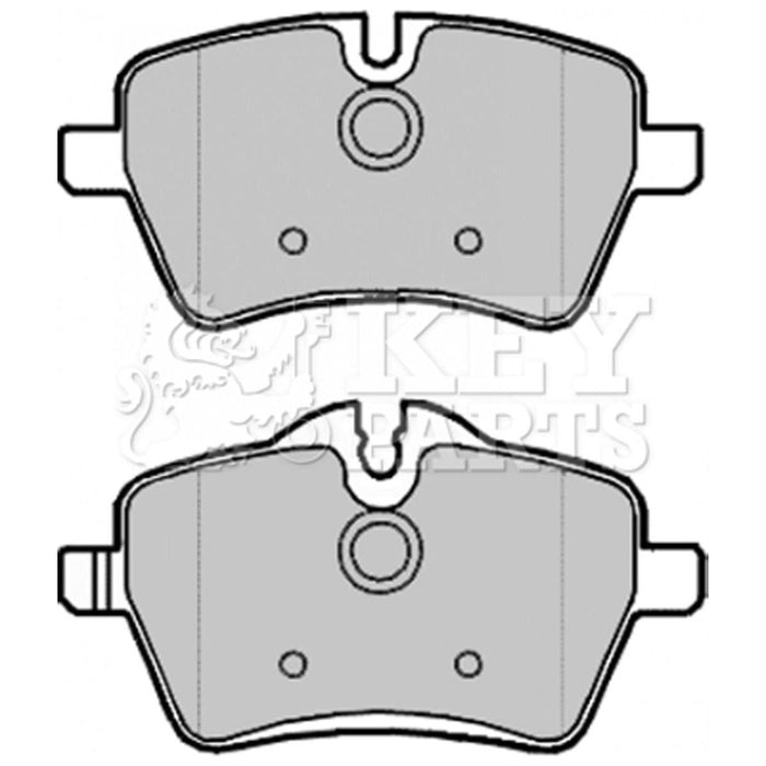 Genuine Key Parts KBP1988 Front Brake Pads (TRW)