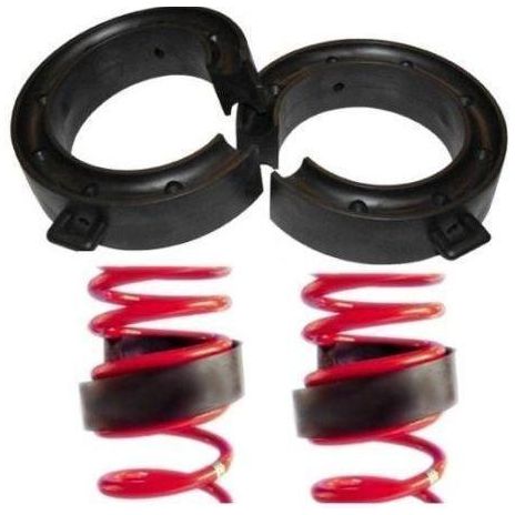 26-38mm Coil Spring Assister Gap Towing Car Suspension Heavy Duty Rubber - UK Camping And Leisure