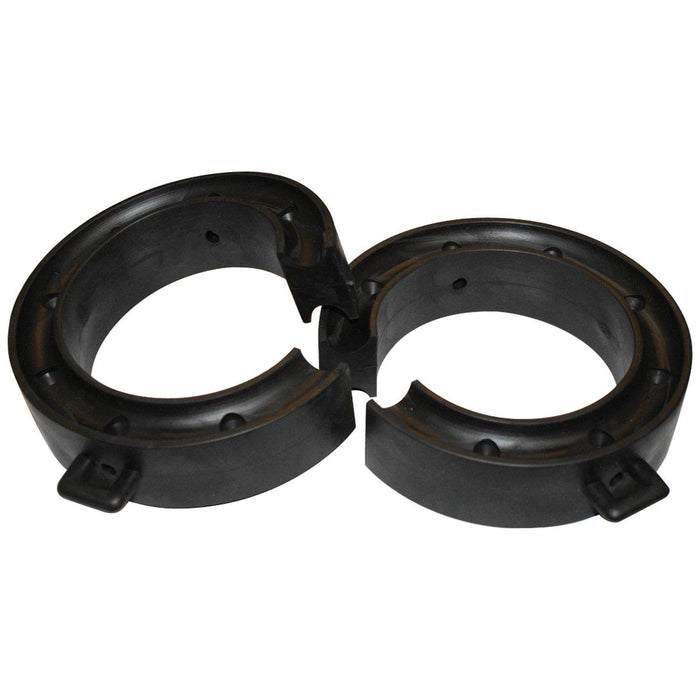 26-38mm Coil Spring Assister Gap Towing Car Suspension Heavy Duty Rubber Leisurewize  - Dynamic Drive