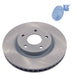 Pair of Blue Print Front Vented Brake Discs for Nissan Qashqai  Nissan X-Trail Blue Print  - Dynamic Drive