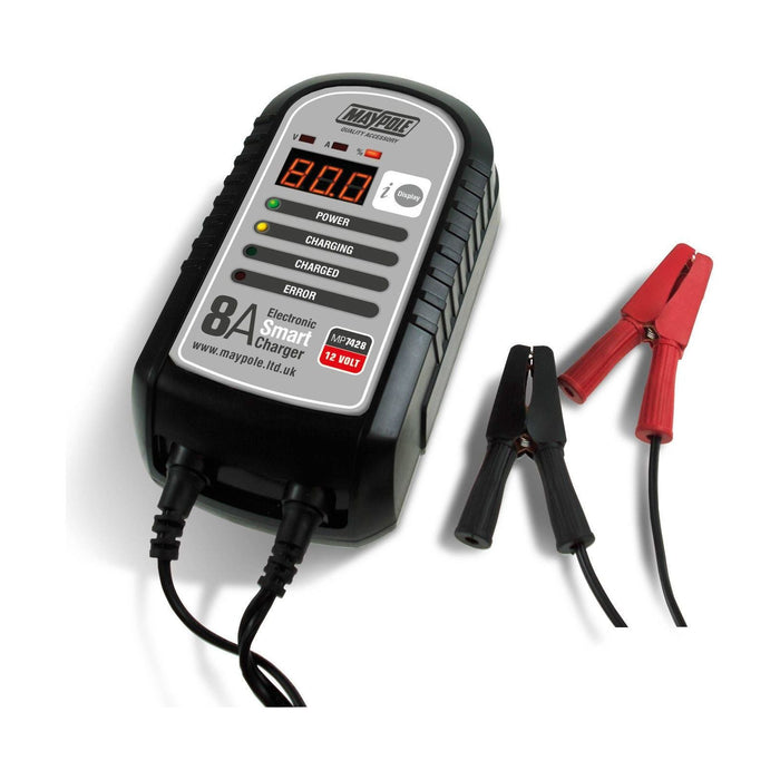 8A Smart Battery Charger 12V Lead-Acid AGM Car for Land Rover Discovery UKB4C  - Dynamic Drive