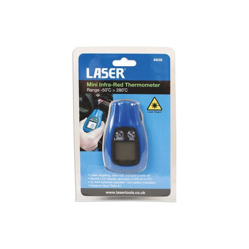 Laser Mini Infra-Red Thermometer 6838 Laser Tools  - Dynamic Drive