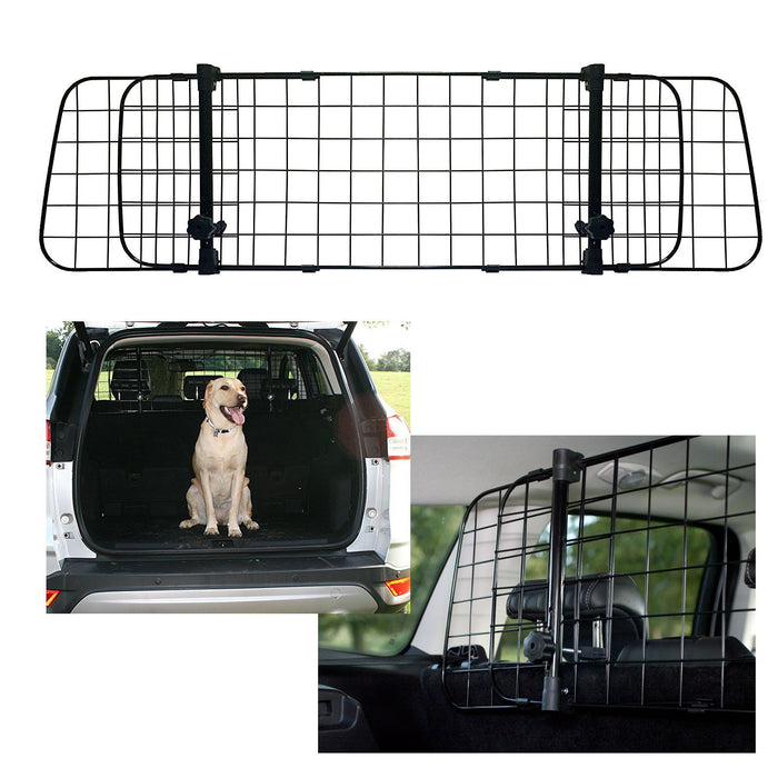 fits Jaguar XF Sportbrake 2012-2014 Car Headrest Black Mesh Dog Guard by UKB4C UKB4C  - Dynamic Drive