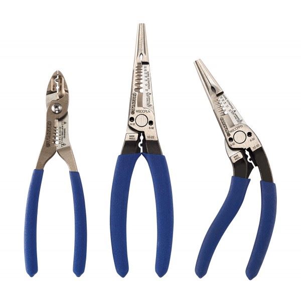 Carlyle Hand Tools Pliers Set - Wire Stripper - 3 Piece (Includes WSCCP) Carlyle Hand Tools  - Dynamic Drive