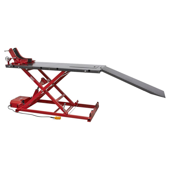 Sealey Motorcycle Lift 680kg Capacity Heavy-Duty Electro/Hydraulic MC680E Sealey  - Dynamic Drive