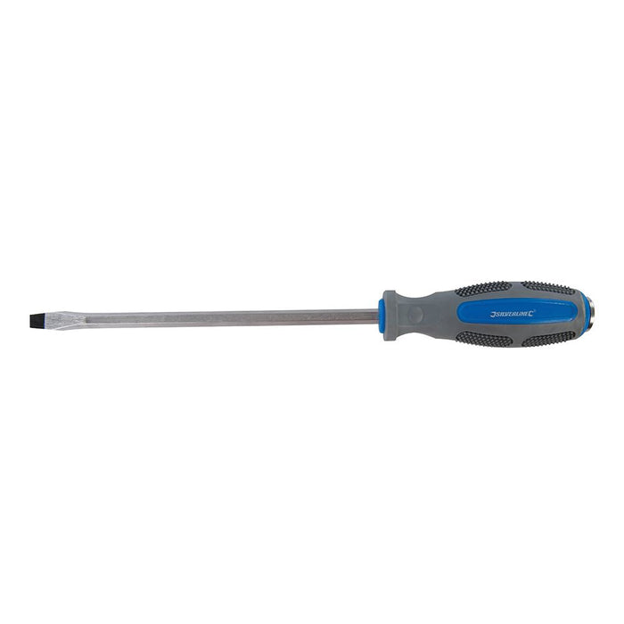 Silverline Hammer-Through Screwdriver Slotted 8 x 200mm