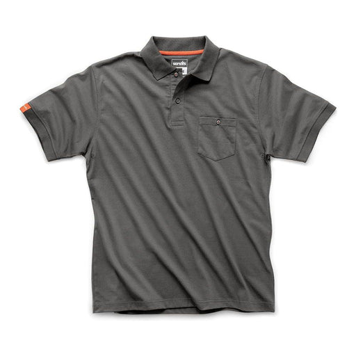 Scruffs Eco Worker Polo Graphite XXL Scruffs  - Dynamic Drive