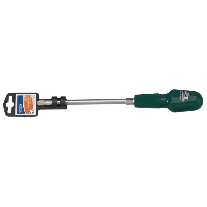 Draper PZ Type Cabinet Pattern Screwdriver, No.3 x 150mm 14088 Draper  - Dynamic Drive