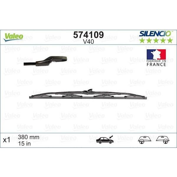 x5 Valeo Single Wiper Blades 574109 Automotive Part Valeo  - Dynamic Drive