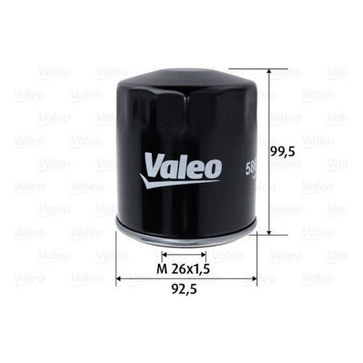 Valeo Oil Filter 586152 Automotive Part fits Mazda 323 C Iv Valeo  - Dynamic Drive