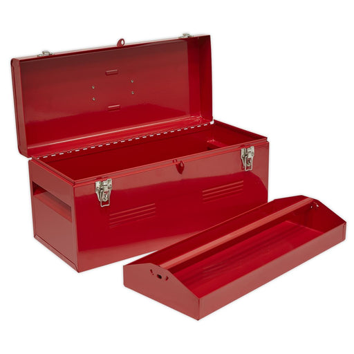 Sealey Toolbox with Tote Tray 510mm AP533 Sealey  - Dynamic Drive