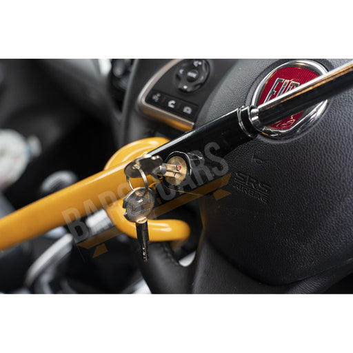 Anti Theft Double Hook Security Steering Wheel Lock for BMW 1 Series All Years UKB4C  - Dynamic Drive