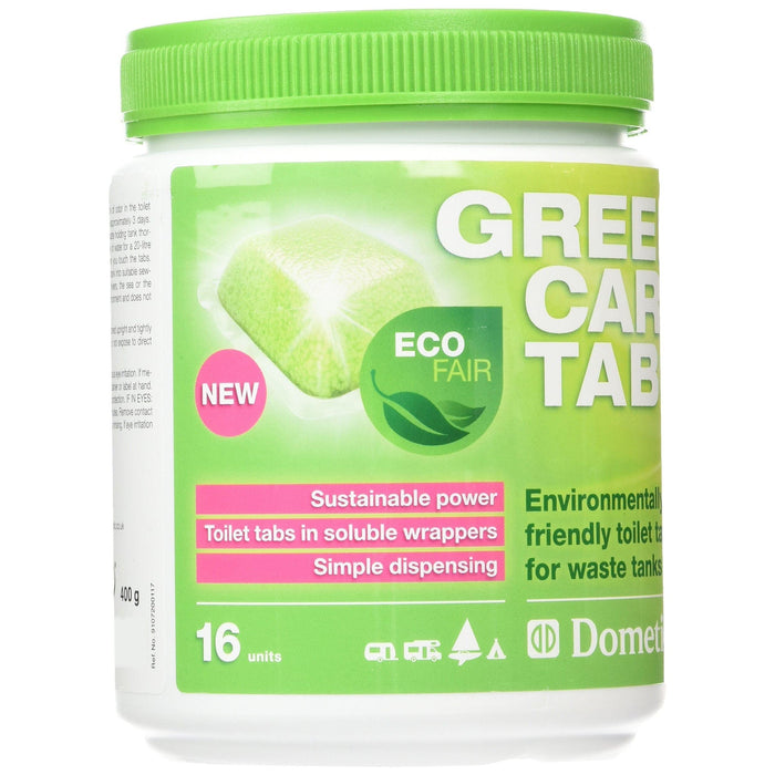 Dometic Green Care Tab individual Tub 16 tabs  (order in mulitiples of 12) Dometic  - Dynamic Drive