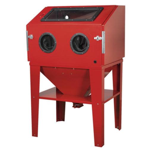 Sealey Shot Blasting Cabinet Double Access 960 x 720 x 1500mm SB974 Sealey  - Dynamic Drive