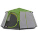 Coleman Cortes Octagon 8 Person Dome Glamping Yurt Camping Family Tent Green Coleman  - Dynamic Drive