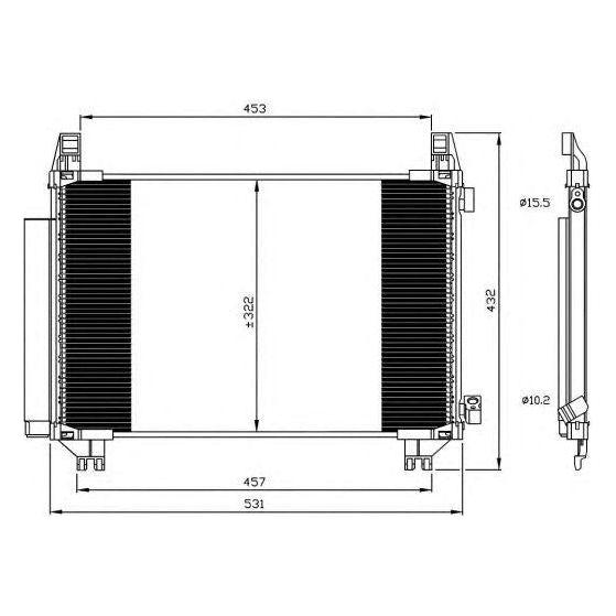 NRF Condenser 350062