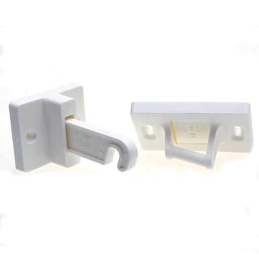 Surecatch Hook Latch Retainer White for Caravan/Motorhomes Nova  - Dynamic Drive