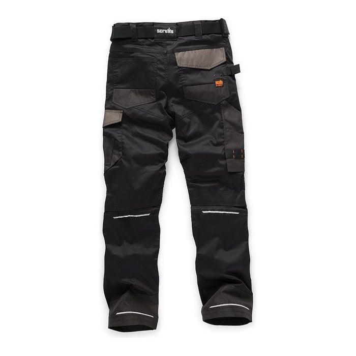 Scruffs Pro Flex Trousers Black 30R Scruffs  - Dynamic Drive