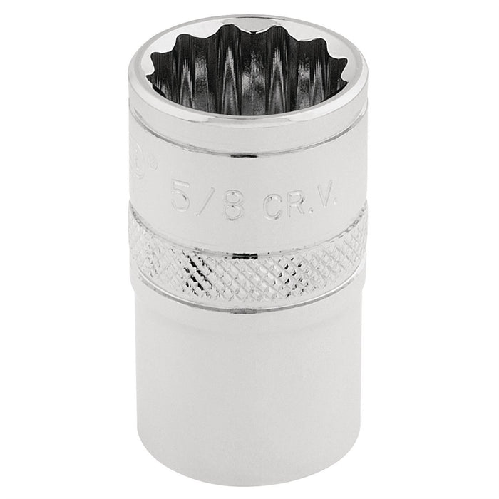 Draper HI-TORQ 12 Point Socket, 1/2" Sq. Dr., 5/8" 33641