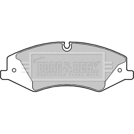 Genuine Borg & Beck Front Brake Pads fits Landrover Discovery 09 BBP2306 Borg & Beck  - Dynamic Drive