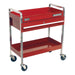 Sealey Trolley 2-Level Heavy-Duty with Lockable Drawer CX101D Sealey  - Dynamic Drive