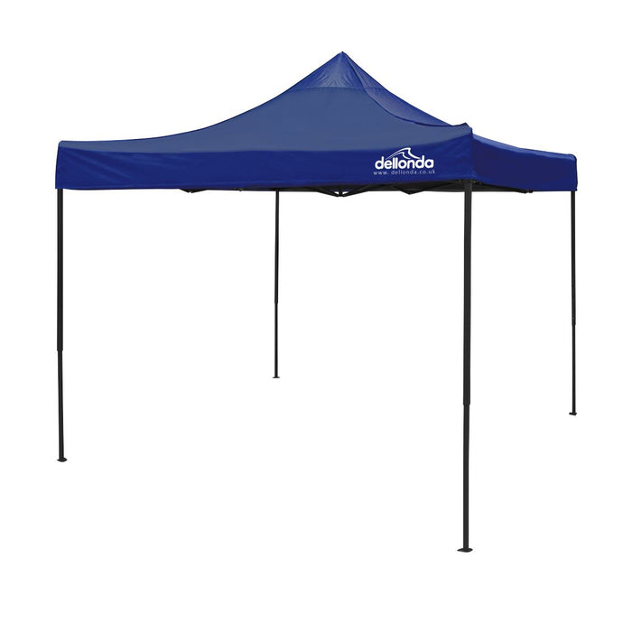 Dellonda Premium 3 x 3m Pop-Up Gazebo - Blue Dellonda  - Dynamic Drive