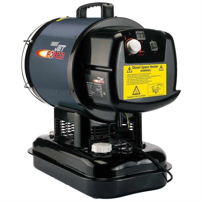 Draper Jet Force Infrared Diesel and Kerosene Space Heater, 60,000 BTU/17 kW