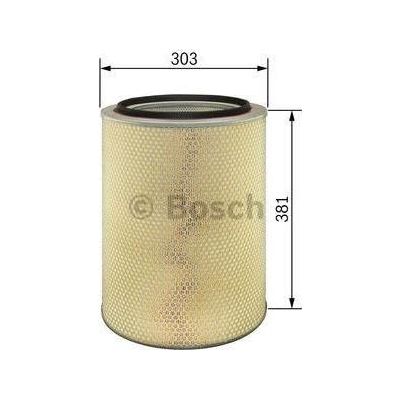 Bosch Cv Air Filter S2188 (Hgv) fits Scania 4 9L 300 - 9.0 4x2 - 99-04 145743218