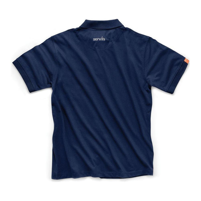 Scruffs Eco Worker Polo Navy XL Scruffs  - Dynamic Drive