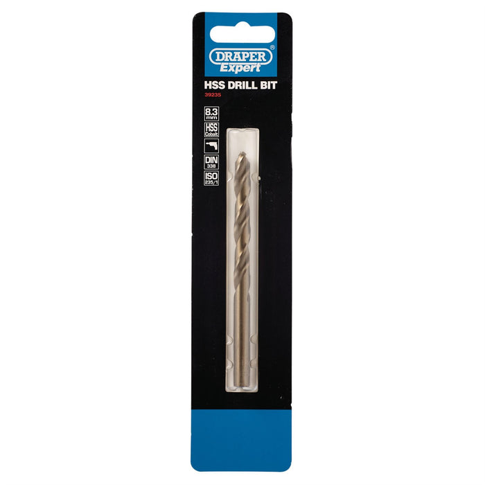 Draper HSS Cobalt Drill Bit, 8.3mm 39235