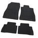 Fully Tailored Black Rubber Car Mats Fits Nissan Juke 10> Set of 4 With 2 Clips UKB4C  - Dynamic Drive