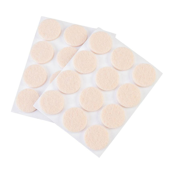 Fixman Self Adhesive Felt Pads Protectors 24pk 20mm Round