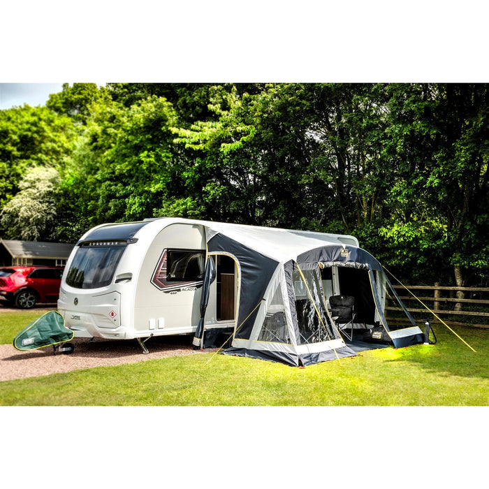 Maypole Caravan Stoneleigh AIr Inflatable 390cm Porch Awning MP9555 Maypole  - Dynamic Drive