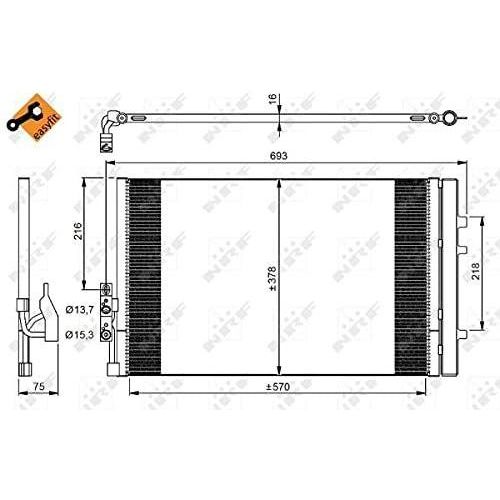 NRF Condenser 350036