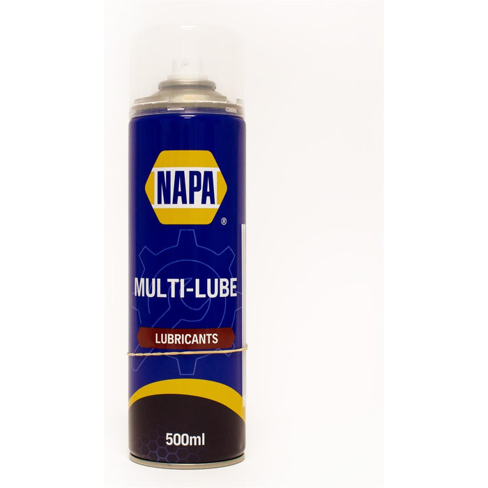 12x NAPA Multi Purpose Lubricant Spray Cleans Protect Rust Penetrating Oil 500ml