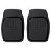 Universal Deep Tray Rubber Floor Mats Heavy Duty Mud Mats Set of 2 Black UKB4C  - Dynamic Drive