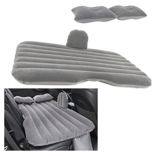 Inflatable Car Bed Air Cushion Mattress Backseat Rest Sleep & Pillow & 12v Pump Streetwize  - Dynamic Drive