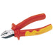 Draper VDE Approved Fully Insulated Diagonal Side Cutter, 140mm 69177 Draper  - Dynamic Drive