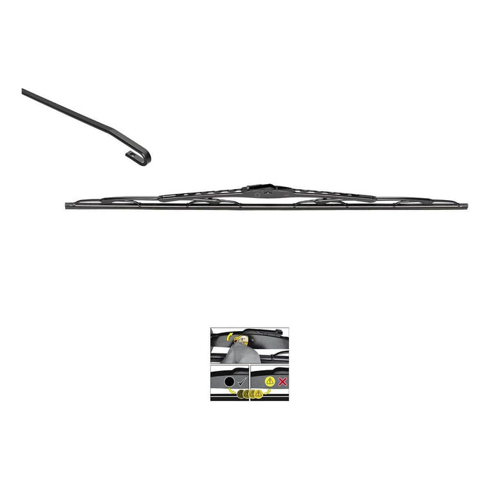 Valeo Single Wiper Blades 574144 Automotive Part fits Mercedes Valeo  - Dynamic Drive