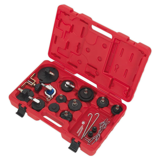 Sealey Brake & Clutch Bleeder Cap Set VS0204B Sealey  - Dynamic Drive