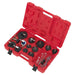 Brake & Clutch Bleeder Cap Set Sealey  - Dynamic Drive