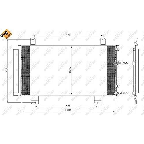 NRF Condenser 350100