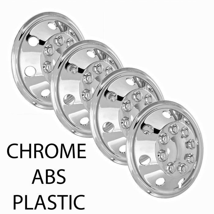 16" fits VW Crafter LT Chrome Wheel Trims Motorhome American Style Hub Caps x 4