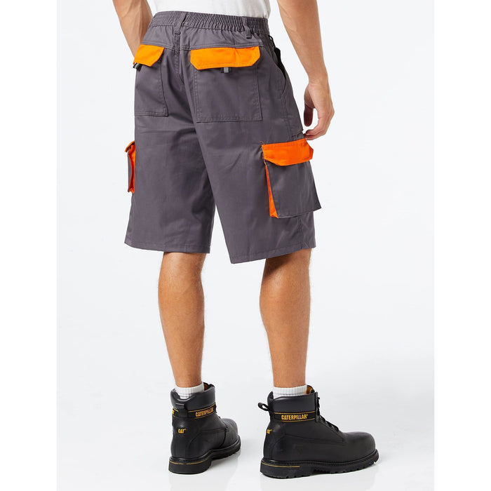 Portwest Texo Contrast Shorts - Charcoal - Medium Portwest  - Dynamic Drive