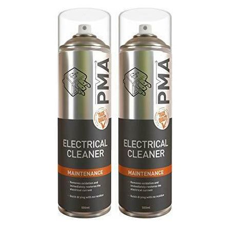 2 x PMA Electrical Contact Cleaner Quick Drying Professional Aerosol 500ml ELCLE PMA  - Dynamic Drive