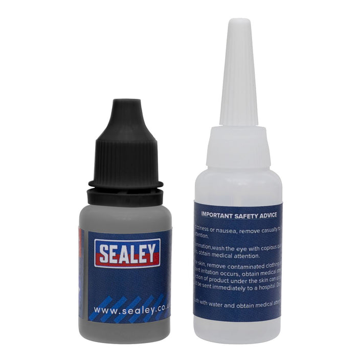 Sealey Fast-Fix Filler & Adhesive Black SCS908