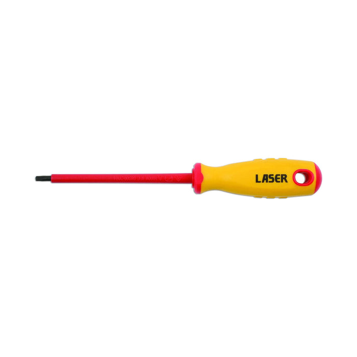 Laser Insulated Star* Screwdriver T15 7450 Laser Tools  - Dynamic Drive