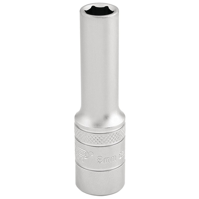 Draper 6 Point Metric Deep Socket, 3/8" Sq. Dr., 8mm 16578 Draper  - Dynamic Drive