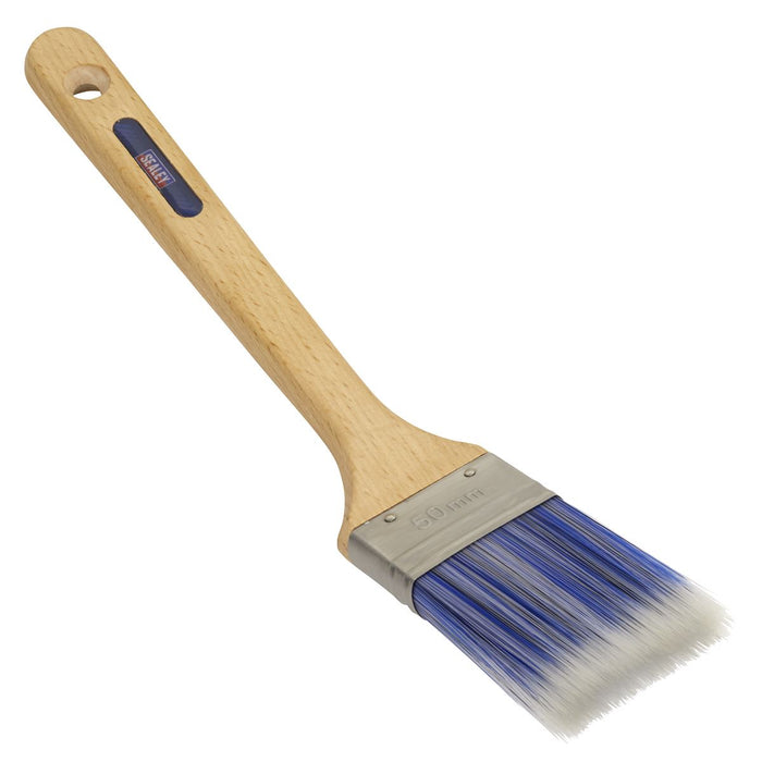 Sealey Wooden Handle Radiator Paint Brush 50mm SPBR50 Sealey  - Dynamic Drive