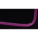 Fully Tailored Pink Trim Carpet Mats fits VW Touran 10> Set of 5 With 4 Clips UKB4C  - Dynamic Drive